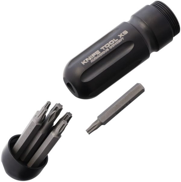 ACN300503.jpg AuCon Knife Tool XS Titanium PVD Multi-Tool with Bits