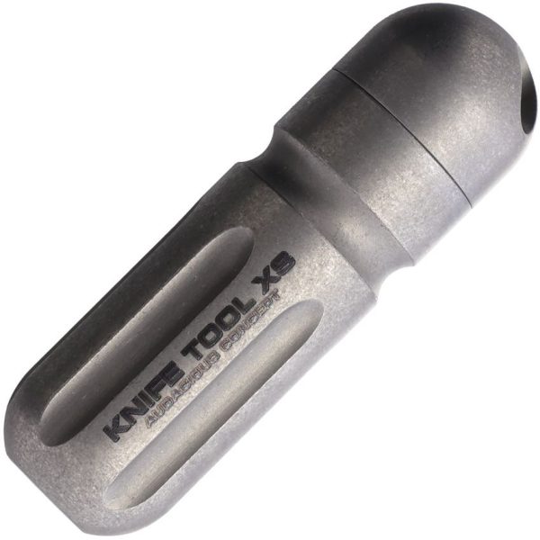 AuCon Knife Tool XS SW Ti - Titanium Stonewash