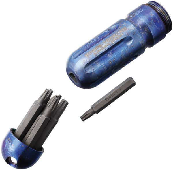 ACN300507.jpg AuCon Knife Tool XS Sky Ti - Thunder Blue Anodized