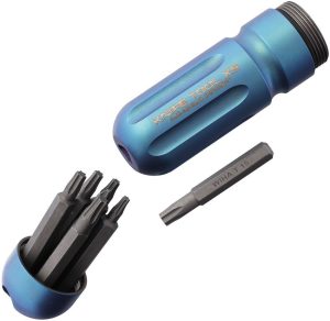 AuCon Knife Tool XS Green Ti - Green Anodized