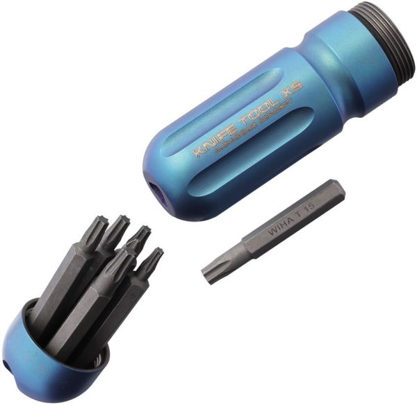 AuCon Knife Tool XS Green Ti - Green Anodized