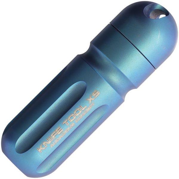 AuCon Knife Tool XS Green Ti - Green Anodized