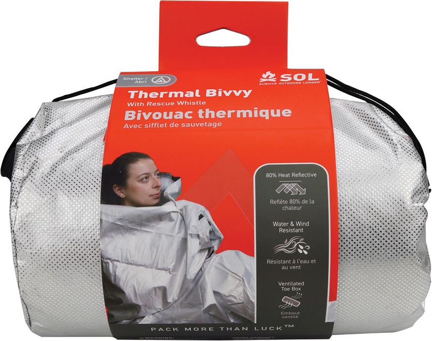 Adventure Medical SOL Thermal Bivvy w/ Rescue 84" x 34"