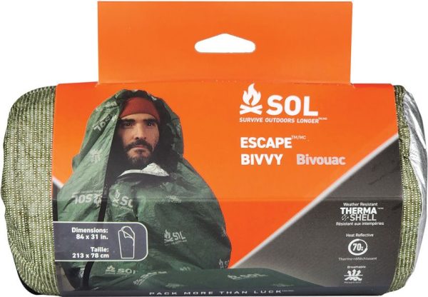 Adventure Medical SOL Escape Bivvy with Hood Emergency Shelter