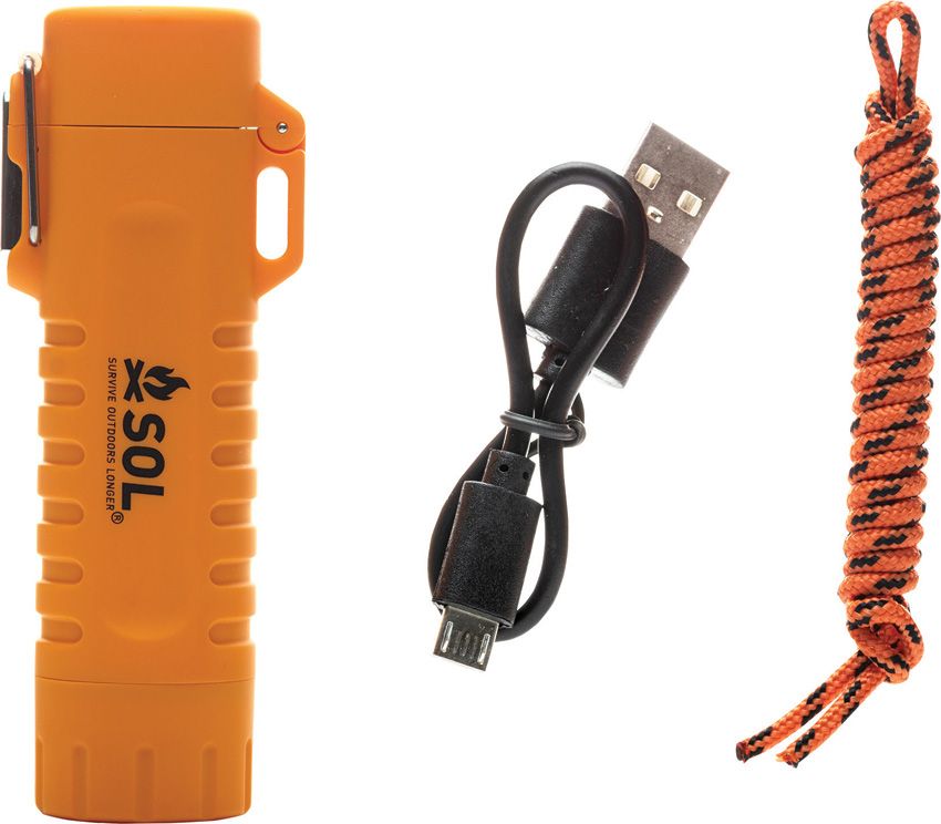 Adventure Medical SOL Fire Lite Plasma Lighter USB Rechargeable