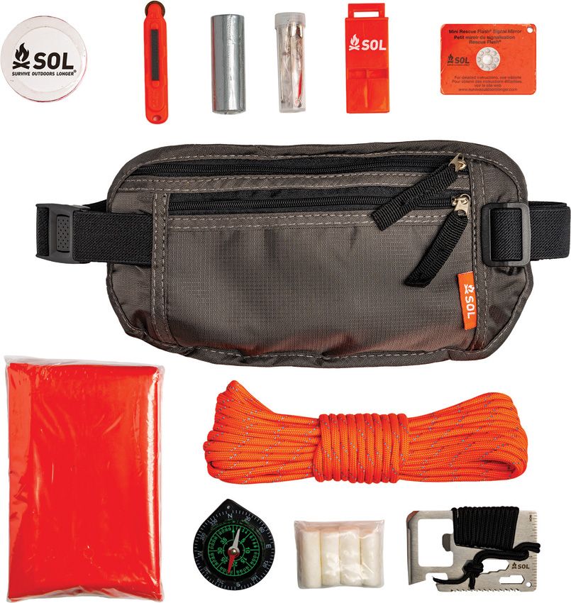 Adventure Medical SOL Trail Ready Survival Kit with Fanny Pack
