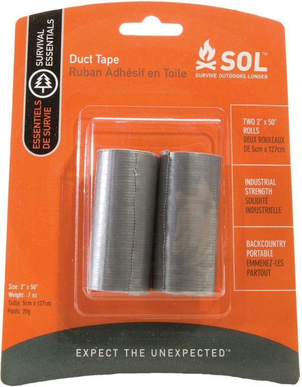 Adventure Medical Duct Tape 2x50 Roll - Easy Tear