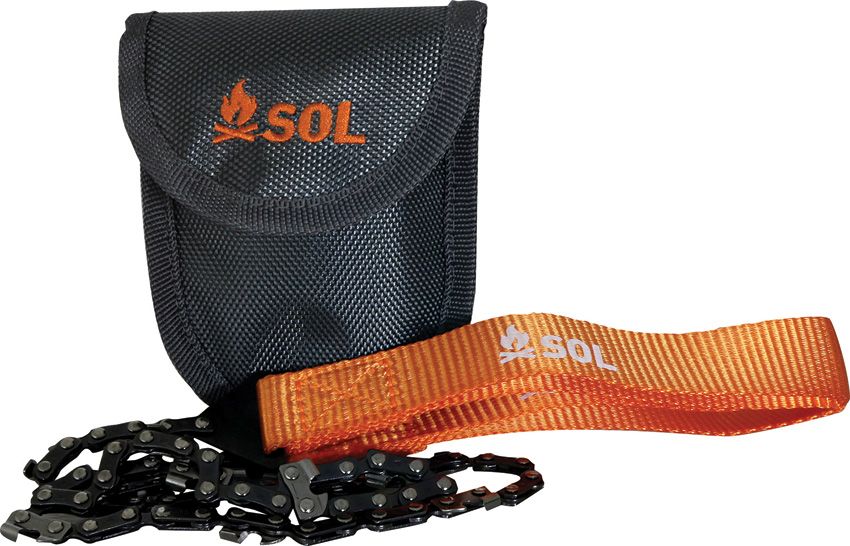 Adventure Medical SOL Pocket Chain Saw 26" 65 Carbon Steel