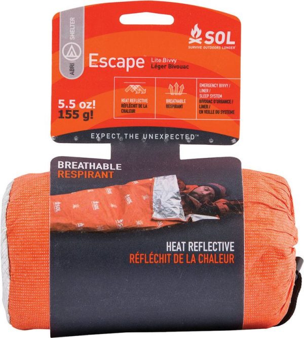 AD1227.jpg Adventure Medical Escape Lite Bivvy - High-Visibility Orange