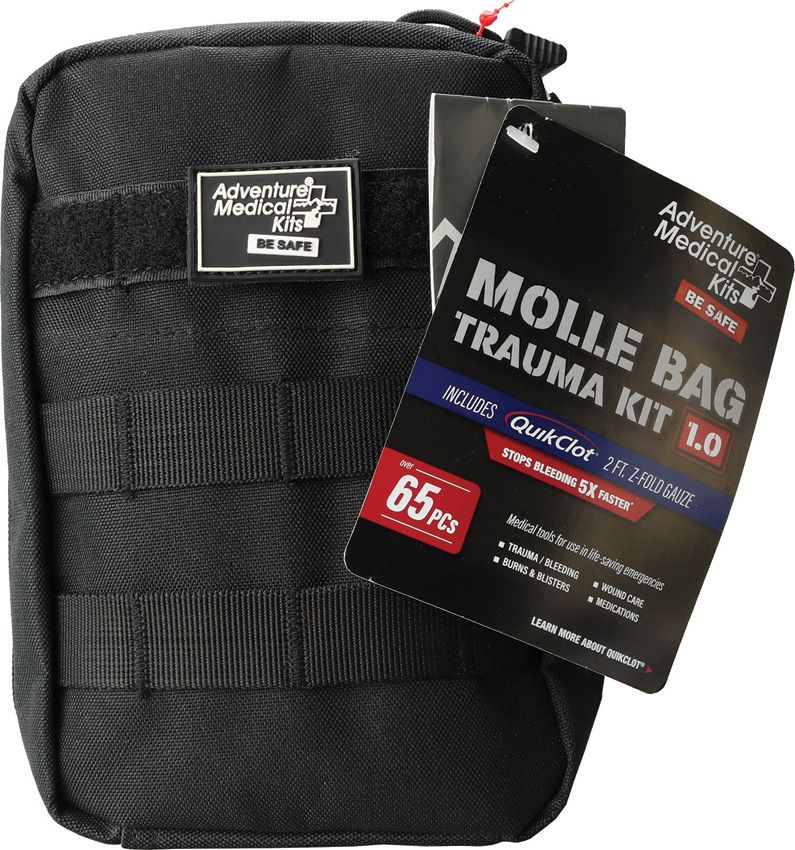 Adventure Medical MOLLE Bag Trauma Kit 1.0 with Supplies