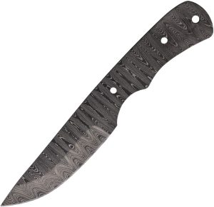 Alabama Damascus Steel Knife Blank - 416 Layer Full Tang