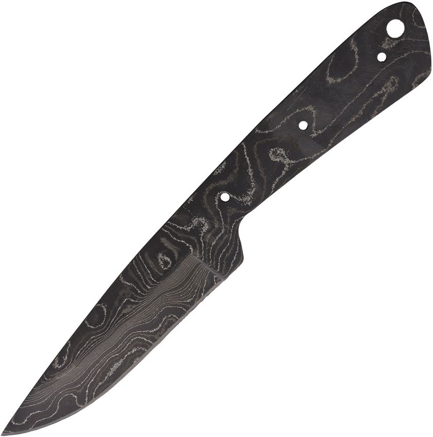 Alabama Damascus Steel 4.25" Damascus Blade Knife Blank