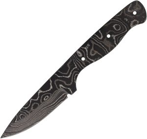 Alabama Damascus Steel ADS025 3" Damascus Blade Knife Blank Full Tang