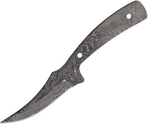 ADS028.jpg Alabama Damascus Steel Skinner Blade - 3.5 inch Full Tang