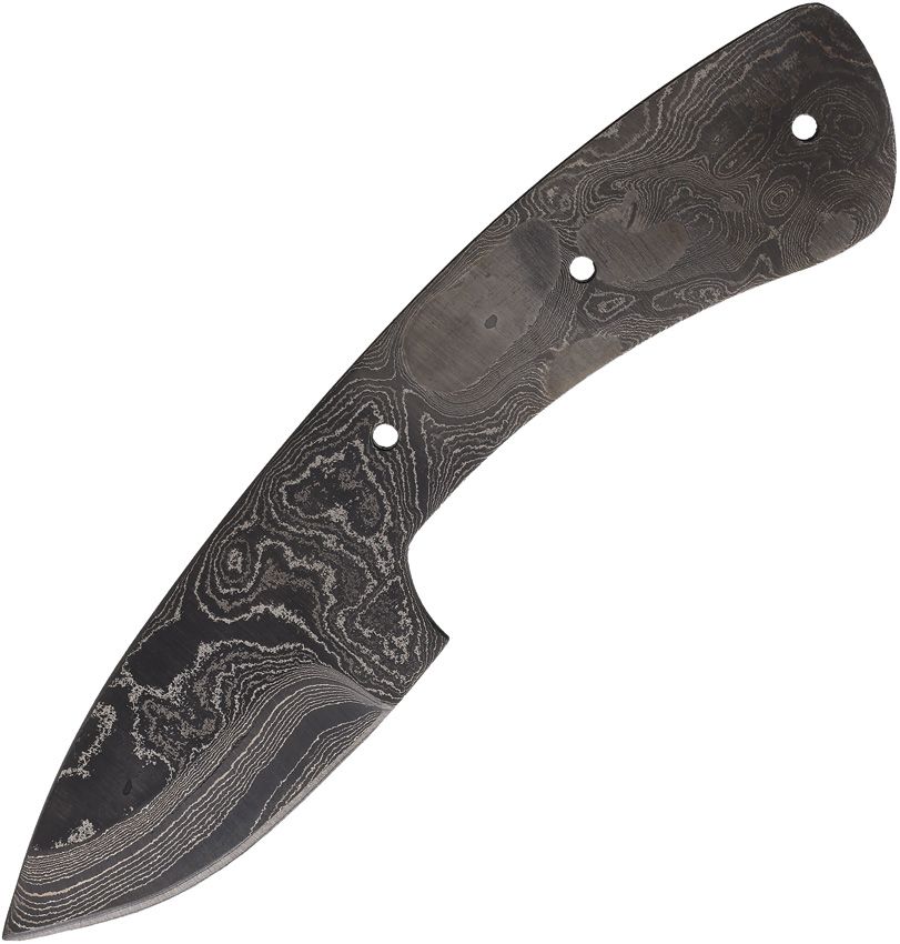 Alabama Damascus Steel Knife Blank 2.75" Damascus Blade