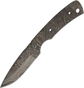 Alabama Damascus Steel Blade - 3 inch with Lanyard Hole