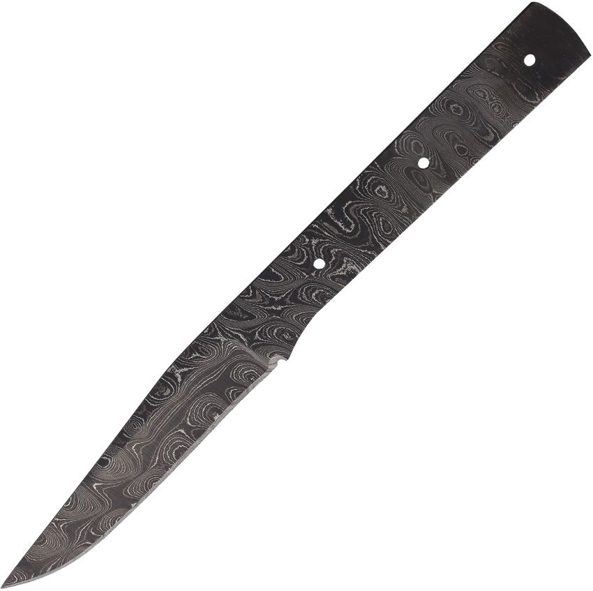 Alabama Damascus Steel 3.5" Damascus Blade Blank Full Tang