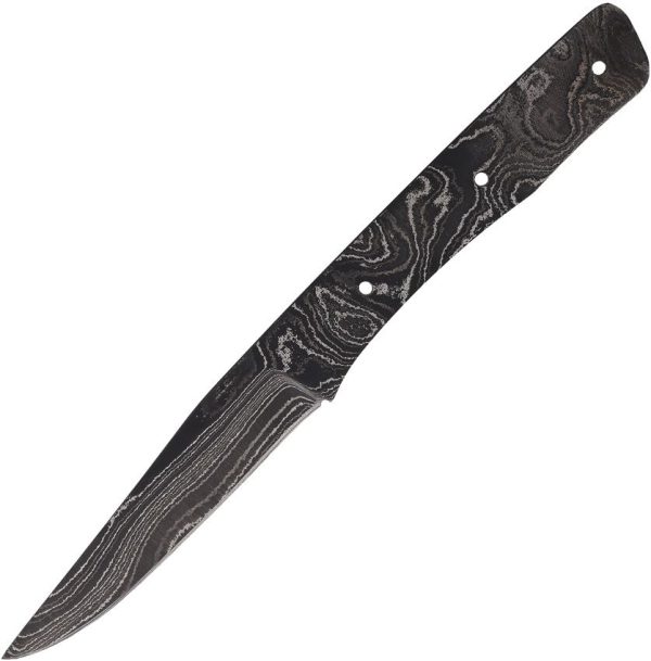 ADS049.jpg Alabama Damascus Steel ADS049 3.25" Damascus Blade Knife Blank