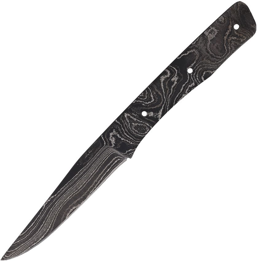 Alabama Damascus Steel Knife Blank 3.25" Damascus Blade