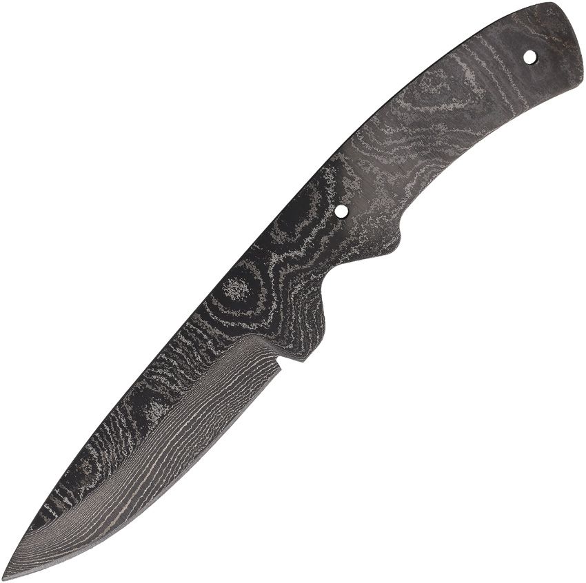Alabama Damascus Steel Knife Blank 3.5" Damascus Blade Full Tang