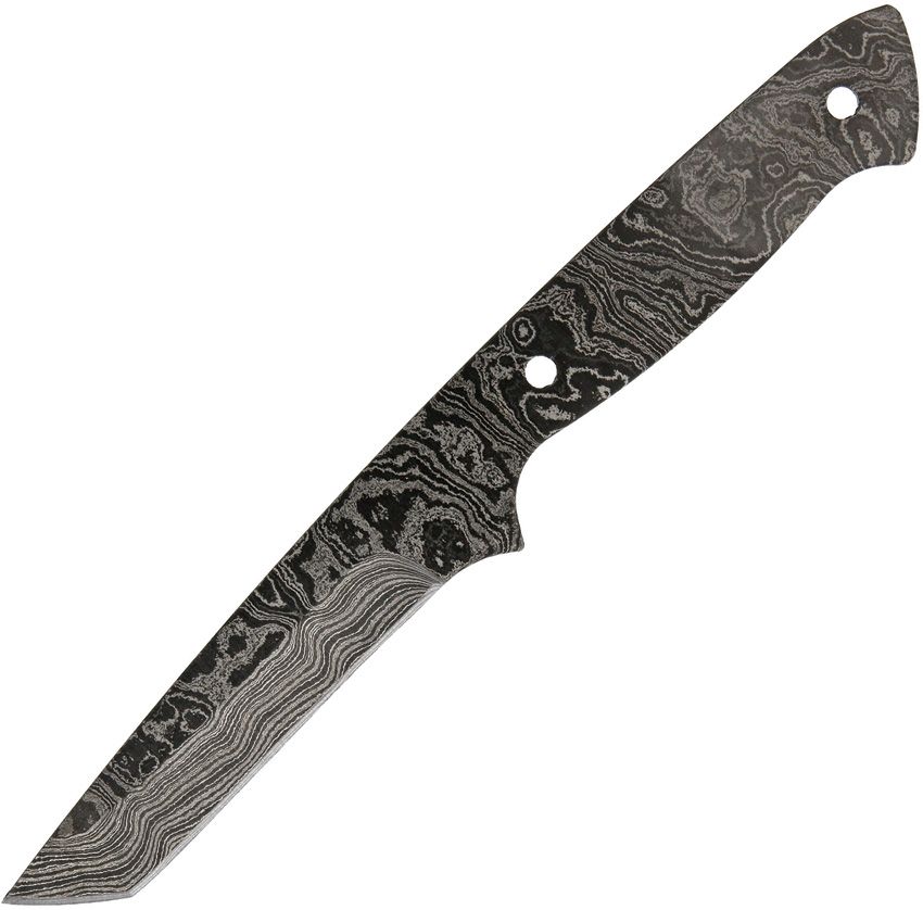 Alabama Damascus Steel 3" Damascus Knife Blade Full Tang