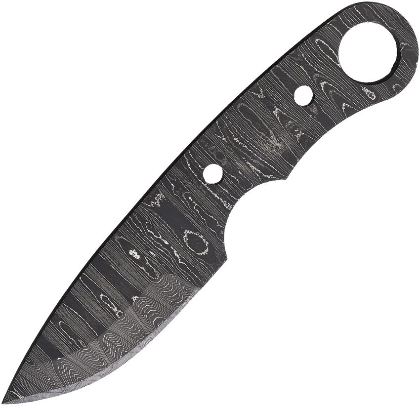 Alabama Damascus Steel 2.75" Blade 416-Layer Damascus Knife Blade
