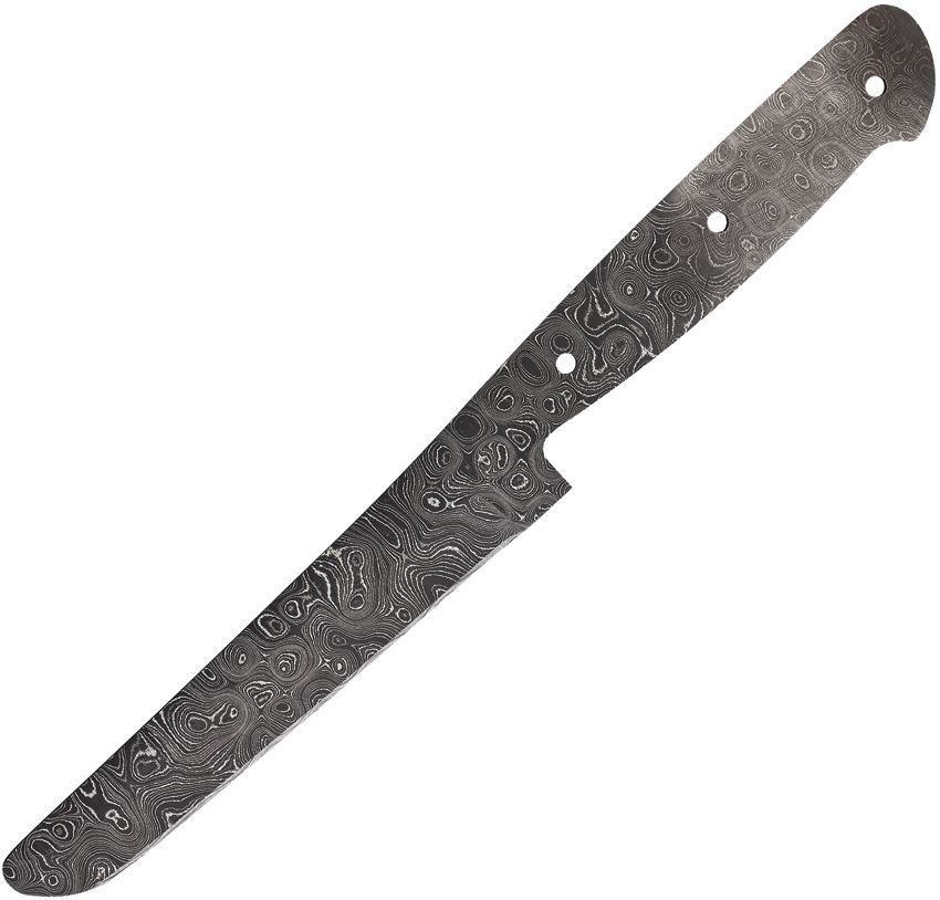 Alabama Damascus Steel 416-Layer Damascus Knife Blade 5in