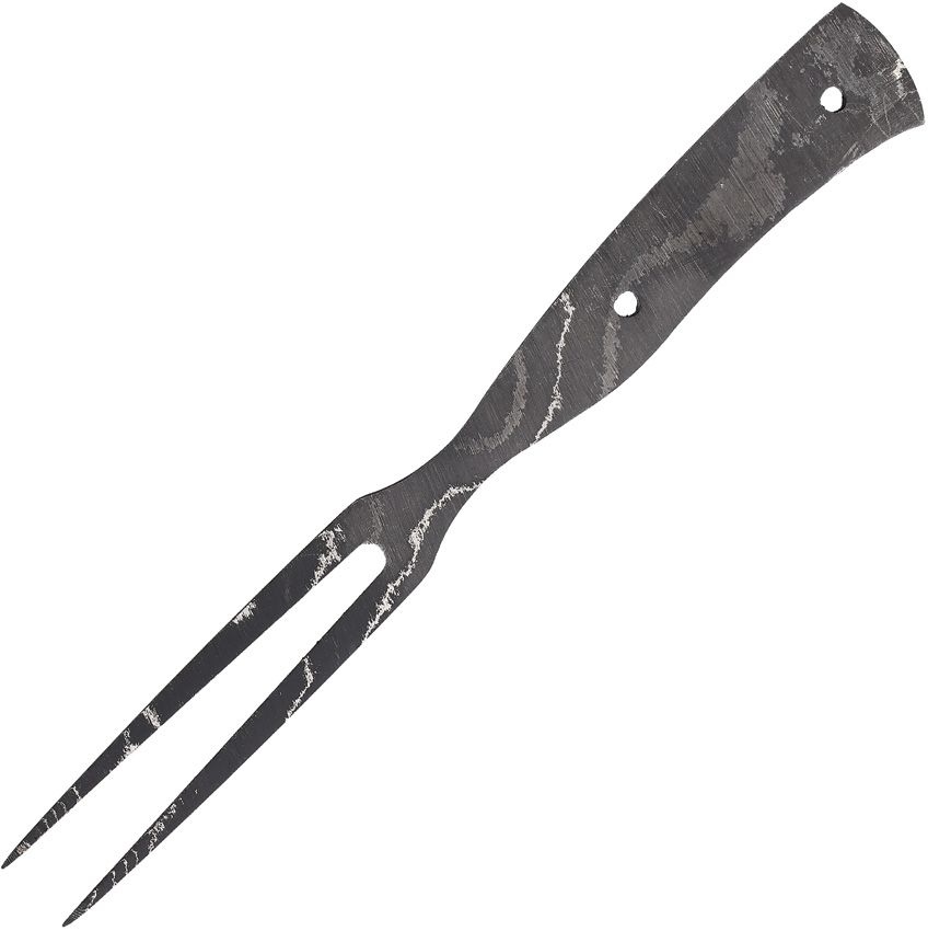 Alabama Damascus Steel Damascus Fork 6" Overall Length