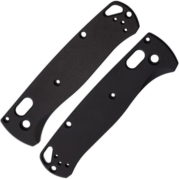 AE1101BLK.jpg August Engineering Bugout 535 Handle Scales - Black Aluminum