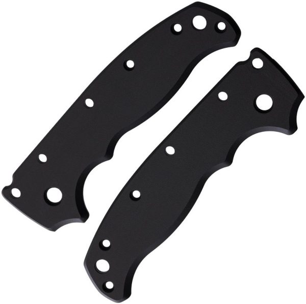 August Engineering AD20.5 Handle Scales Black Aluminum