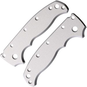 August Engineering AD20.5 Handle Scales Silver Aluminum