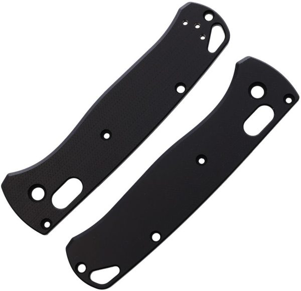 August Engineering Bugout 535 Handle Scales G10 Black