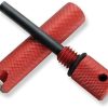 Aurora Survival Fire Starter Red Ferro Rod