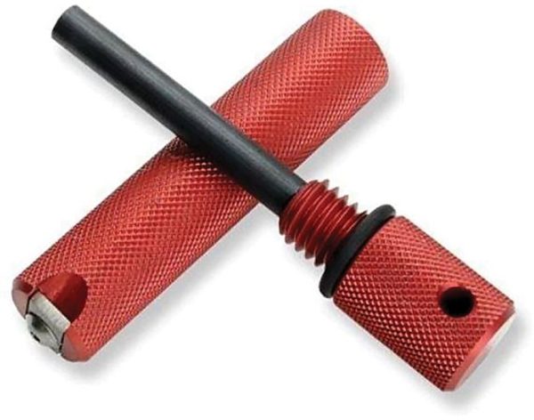 Aurora Survival Fire Starter Red Ferro Rod
