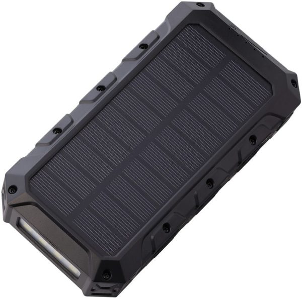AGM Solar Power Bank - 30000mAh Li-Polymer Rechargeable