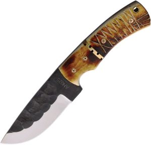 AH025.jpg American Hunter Hunter 4.5in Torched Bone Fixed Blade