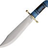 American Hunter Turquoise Bowie - Large Stainless Blade