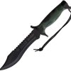 Aitor Oso 16010C Fixed Blade Camo 7.25" Sawback Stainless Knife