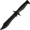 AI16010G.jpg Aitor Oso 16010V Fixed Blade 7.25" Sawback Green Tactical Knife