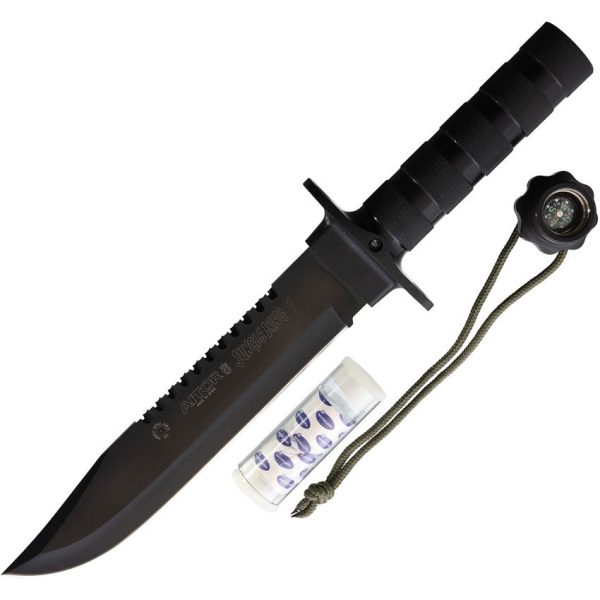 Aitor Jungle King I 16016V Fixed Blade Survival Knife Compass Sheath