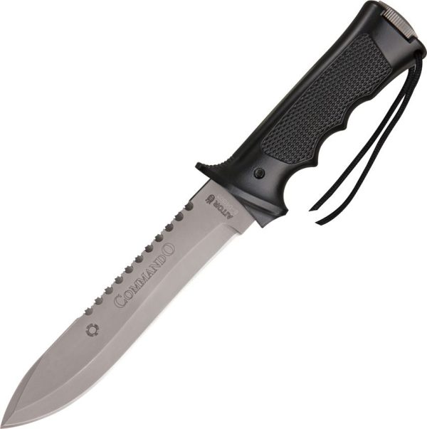 Aitor Commando 16020 Fixed Blade Knife 7" Sawback Tactical Survival