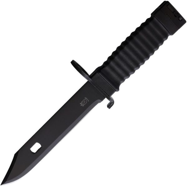 Aitor 16068 Combat Knife 6.75" Black Fixed Blade Tactical
