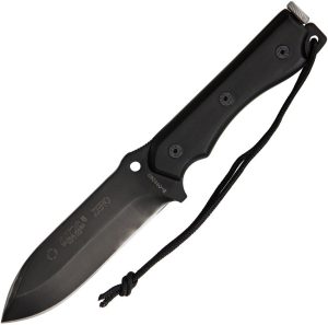 Aitor Zero Survival Bushcraft Fixed Blade - Black Micarta