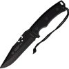 AI16131.jpg Aitor One Fixed Blade Black - Clip Point Coated