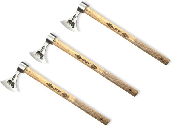 AJ7679.jpg ACEJET Skykeeper Valkyrie 7679 Tomahawk Carbon Steel Set of 3