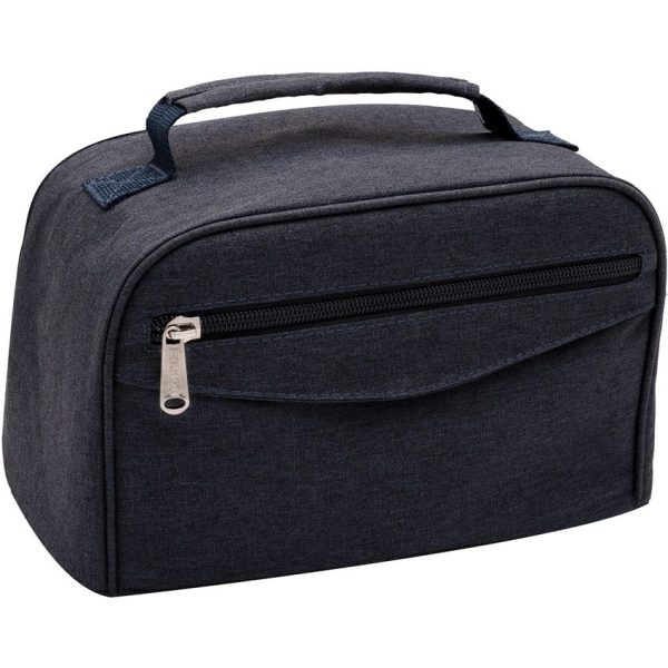 Akinod Bento Lunch Bag Blue - Dual Compartment