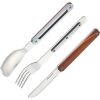 Akinod 12H34 Magnetic Cutlery Set - Coral Wood