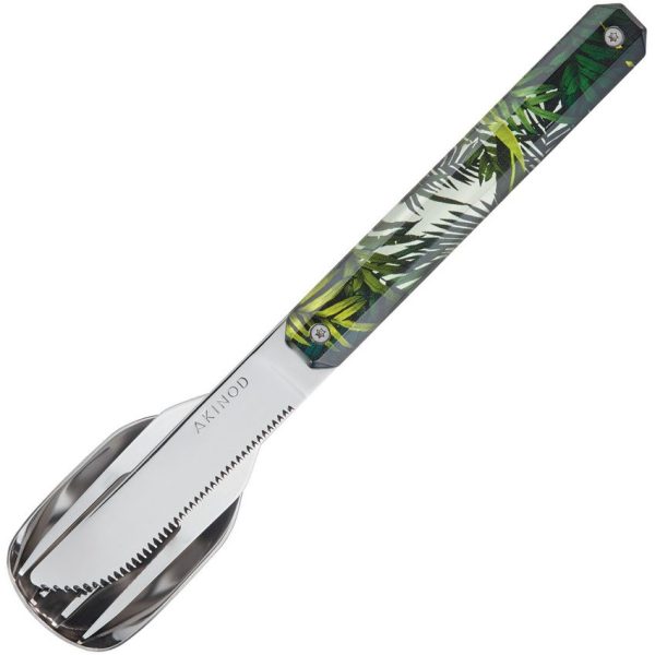 Akinod 12H34 Magnetic Cutlery Set - Jungle Polymer