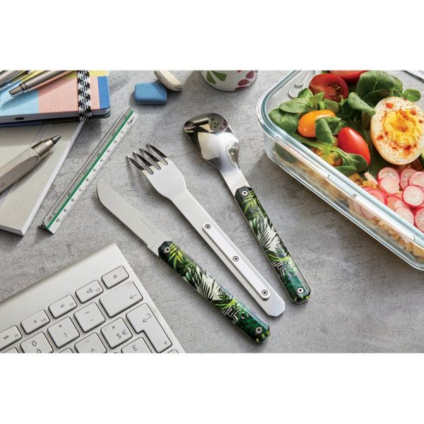 Akinod 12H34 Magnetic Cutlery Set - Jungle Polymer