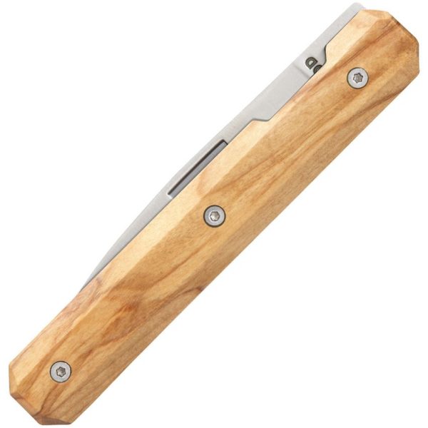 AKI03M00001_add_03.jpg Akinod 18H07 Paring Linerlock - Olive Wood